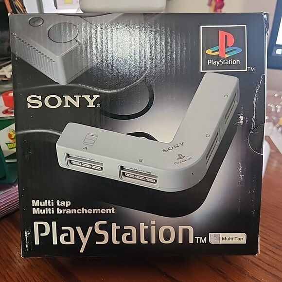 Sony Playstation 1 Multi Tap SCPH-1070 New Open Box PS1 CIB Retro Video Game - Picture 1 of 3